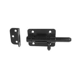 Afbat - Tb Industrie Sas Accessoire Pour Volet, Fenêtre Et Portail-Verrou de box Afbat porte de cadenas noir ø8 mm
