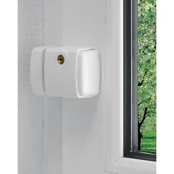 Abus Verrou de fenêtre blanc avec gâche