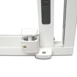 Abus Verrou de fenêtre blanc avec gâche