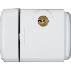 Abus Verrou de fenêtre blanc avec gâche
