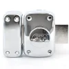 Autres Verrou De Porte-Verrou de porte haute sécurité à bouton 45 mm Mystere chromé THIRARD