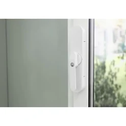 Abus Verrou de sécurité porte de terrasse - - WINTECTO One FCA4100 W - Technologie SmartX™, capteur d'alarme 3D, contrôle v