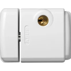 Abus Verrou Et Loquet De Fenêtre-Verrou de Sécurité pour Fenêtre ABFS28409 Blanc - Installation Facile et Pratique