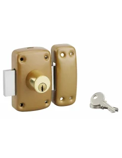 SP Verrou De Porte-Verrou 9014 à double entrée, cylindre diamètre 23 x 45 mm, 3 clés -