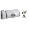 Thirard Verrou Et Loquet De Fenêtre-Verrou en applique à clé pour fenêtre bois, blanc, 2 clés -
