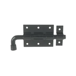 Afbat - Tb Industrie Sas Verrou pistolet + gâche Ø10 noir Afbat