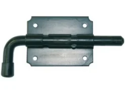 Afbat Verrou pistolet ø12 mm - acier zingué blanc