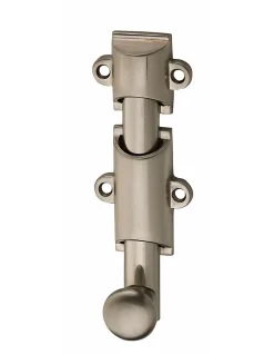 SP Verrou Et Loquet De Fenêtre-Verrou à plaquer à coulisse pour porte intérieure, 100mm, nickel satiné -