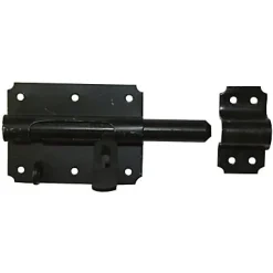 Afbat Loquet, Targette Et Moraillon De Porte-Verrou porte cadenas acier Ø12 mm