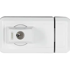 Abus Verrou pour fenêtre blanc avec cales pour fixation de la gâche inclus