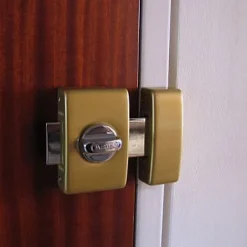 Abus Verrou De Porte-2 verrous à bouton clés réversibles ø23 mm / 45 mm