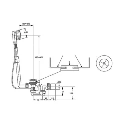 Villeroy & Boch Vidage baignoire VILLEROY ET BOCH