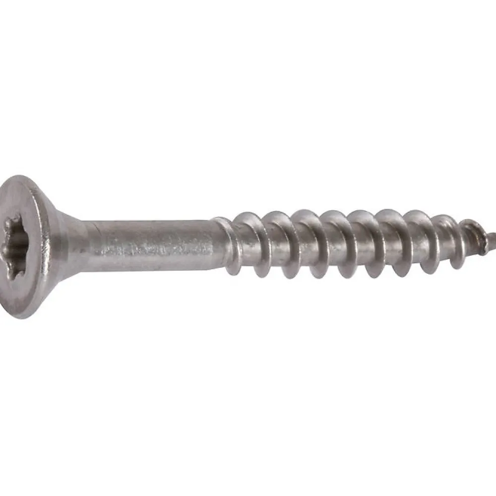 Acton Vis D'Assemblage De Meuble-Vis agglo - - Tête fraisée - TX - Inox A2 - Filetage partiel - 4 x 20/20 mm - Boîte de 200