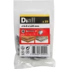 Diall Vis autoperceuses fraisées en acier inoxydable A2, 4,8x25 mm - 25 pièces