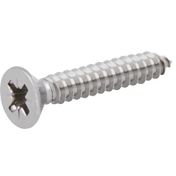 Diall Vis Pour Métal-Vis autoperceuses fraisées en acier inoxydable A2, 4,2x25 mm - 25 pièces