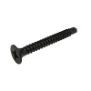 Diall Vis autoperceuses pour plaque de plâtre, noir mat, 3,5x35 mm - 200 pièces