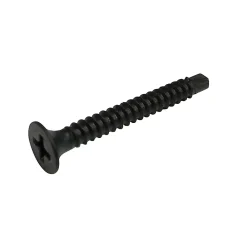 Diall Vis Pour Plaque De Plâtre-Vis autoperceuses pour plaque de plâtre, noir mat, 3,5x45 mm - 200 pièces