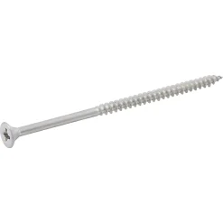 Diall Vis à bois en acier inoxydable A2 pozidriv 6x120 mm - 20 pièces