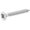 Diall Vis à bois en acier inoxydable A2 pozidriv 4x30 mm - 200 pièces