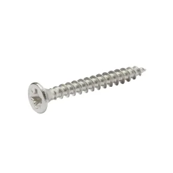 Diall Vis À Bois-Vis à bois en acier inoxydable A2 pozidriv 3.5x30 mm - 20 pièces