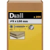 Diall Vis À Bois-Vis à bois en acier inoxydable A2 pozidriv 4x40 mm - 200 pièces