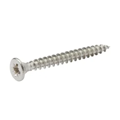 Diall Vis à bois en acier inoxydable A2 pozidriv 4x40 mm - 20 pièces