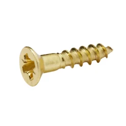 Diall Vis À Bois-Vis à bois en laiton pozidriv 3.5x16 mm - 25 pièces