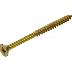 Lem Select Vis à bois et agglo 5 x 80 mm tête fraisée POZIDRIV (boîte de 200)