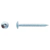 D-Work Vis Pour Terrasse-200 Vis Bois pour Penture Torx 6 x 50 mm - Zingué blanc -