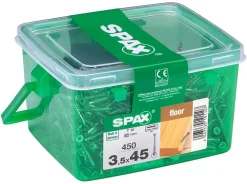 Spax France Vis À Bois-Vis à bois pour plancher Wirox torx Spax 3,5x45mm - 450 pièces