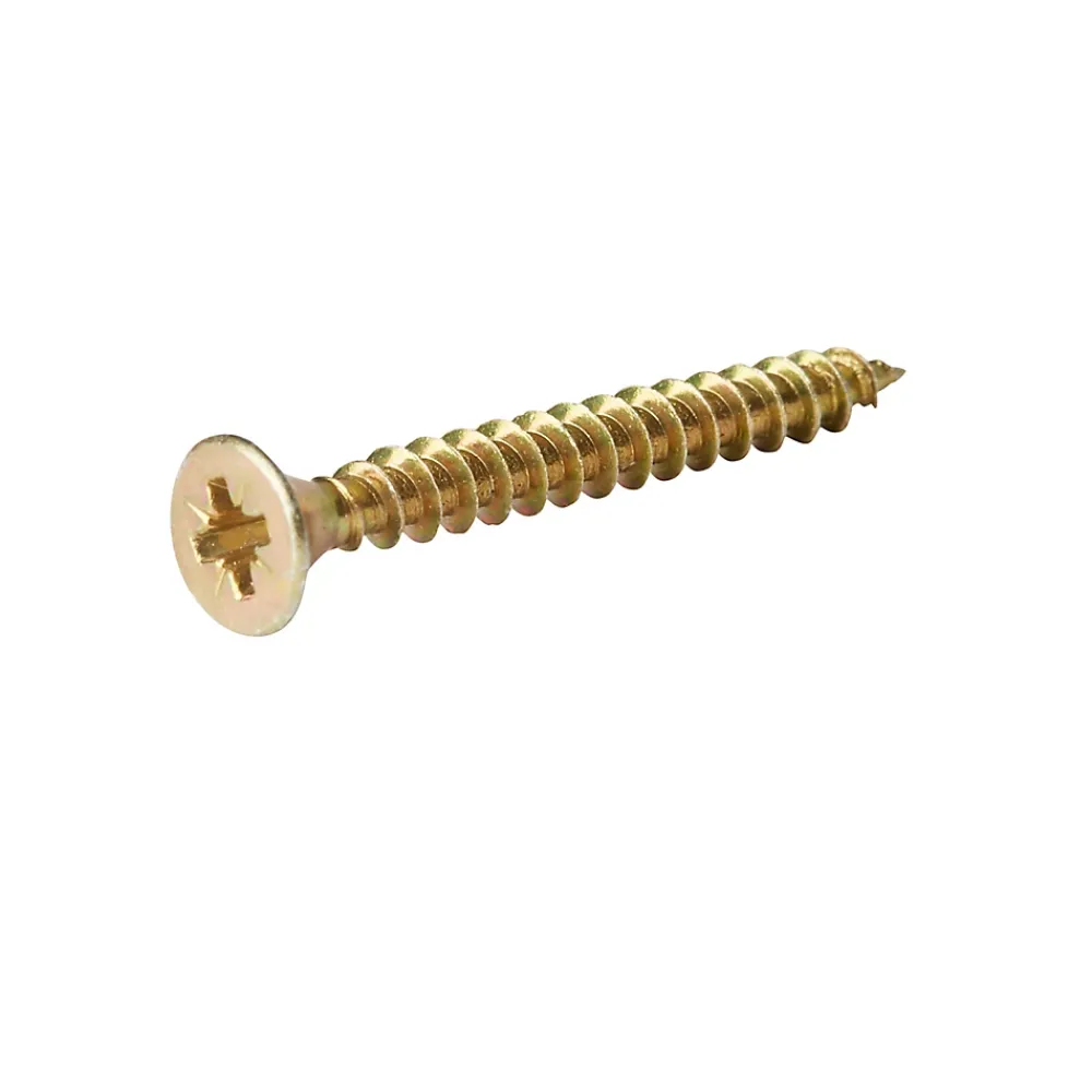 Diall Vis À Bois-Vis à bois pozidriv tête fraisée 5x80 mm - 500 pièces