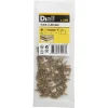 Diall Vis à bois pozidriv tête fraisée zinguée jaune 2.5x10 mm - 100 pièces