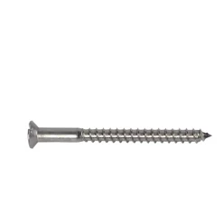 D-Work Vis Pour Terrasse-200 Vis à Bois Tête Fraisée Fendue F/Partiel 3.5 x 20 mm - DIN 97 - Inox A2 -