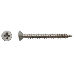 D-Work 200 Vis Bois Tête Fraisée Pozidriv 4.5 x 30 mm - Inox A2 -