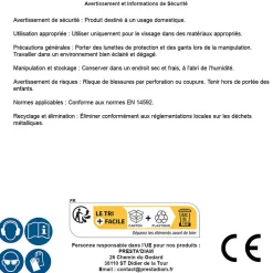 D-Work 200 Vis Bois Tête Fraisée Torx T20 4 x 30 mm - Inox A2 -