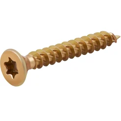 TurboDrive Vis À Bois-Vis à bois Premium torx zinguée jaune 5x70 mm - 200 pièces