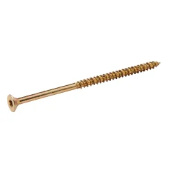 TurboDrive Vis À Bois-Vis à bois Premium torx zinguée jaune 6x120 mm - 100 pièces
