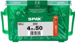 Spax France Vis à bois Wirox Spax torx A9J 4,5x50mm - 350 pièces