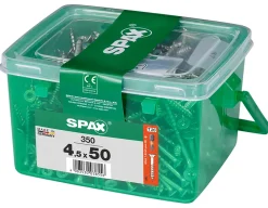Spax France Vis à bois Wirox Spax torx A9J 4,5x50mm - 350 pièces