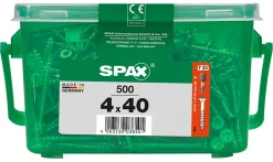 Spax France Vis à bois Wirox Spax torx A9J 4x40mm - 500 pièces