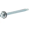 Diall Vis de bardage zinguée 5,5x80 mm - 50 pièces