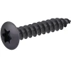 Diall Vis de charnière zinguée noire 3,5x40 mm - 20 pièces