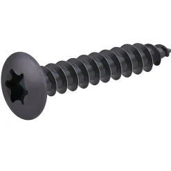 Diall Vis de charnière zinguée noire 3,5x40 mm - 20 pièces