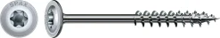 Spax France Vis de charpente tête ronde Spax Wirox 8 x 140 mm filetage partiel - 50 pièces