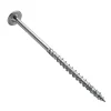 Klimas Vis de construction bois à tête large Torx zinguées blanches 6 x 160 mm 100 pcs