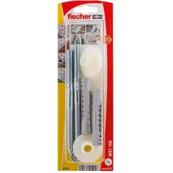 Fischer 2 vis de fixation lavabo/plaques de plâtre 10x140mm