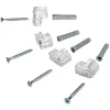Diall Vis de fixation pour miroir , lot de 4