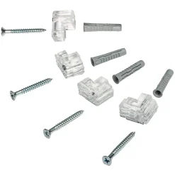 Diall Vis de fixation pour miroir , lot de 4