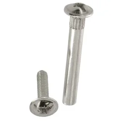 Diall Vis Inox-4 vis de jonction acier nickelé M4 Ø5 x L.27 mm