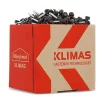 Klimas Vis de toiture WFD pour tôle trapézoïdale sur bois RAL 8017 Brun chocolat 4,8x25 mm 250 pièces